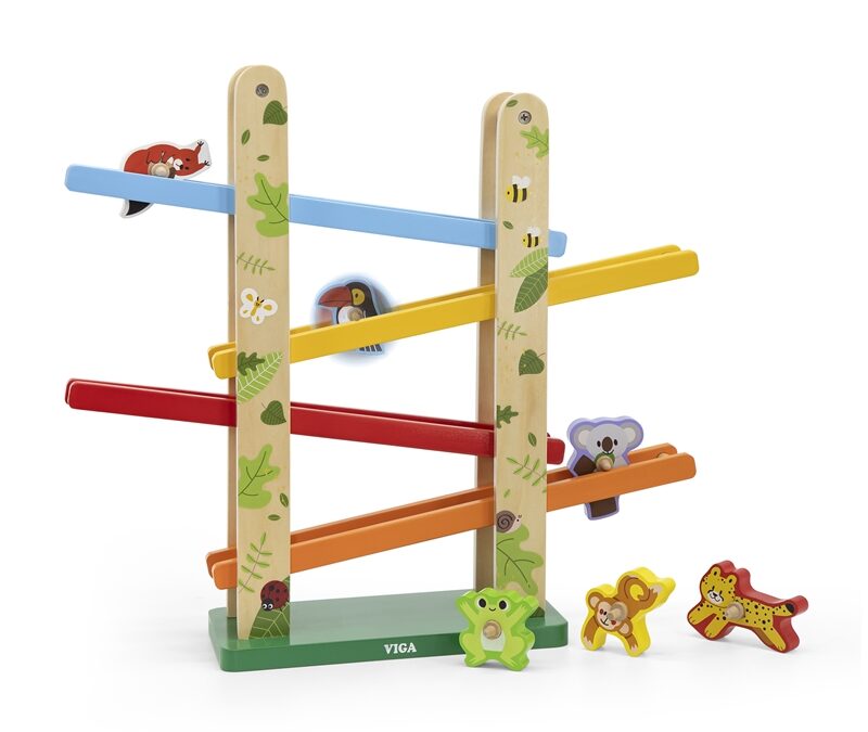 Jungle rollenbaan  met 6 rollers